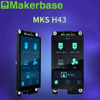 Makerbase MKS H43 V1.0 умный контроллер дисплея запчасти для 3D-принтера 4,3 дюймов IPS LCD 800*480 HD сенсорный экран для Marlin2.x