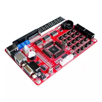 Макетная плата AVR микроконтроллера ATMEGA128, макетная плата, обучающая доска, Экспериментальная плата