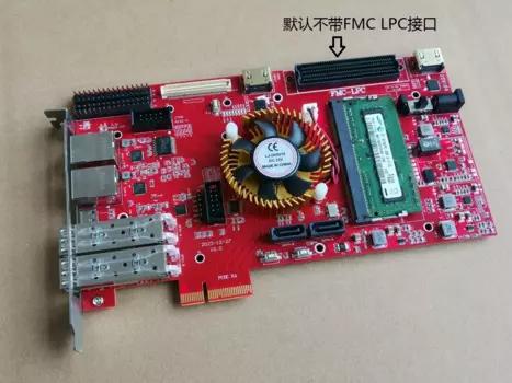 Макетная плата Fpga Kintex7 XC7K325T Pcie, макетная плата 10G, оптическое волокно FMC LPC