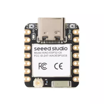 Макетная плата Seeed Studio XIAO ESP32C6, макетная плата с Wi-Fi, 6 + Bluetooth, поддержка Zigbee, для Arduino