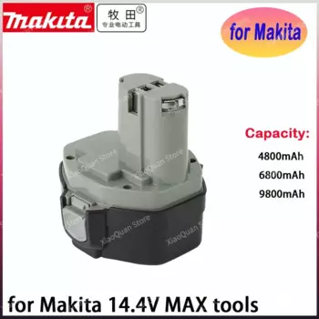 Makita 100% оригинальный 14,4 В 48 мАч NI-CD аккумулятор для электроинструмента 14,4 В Аккумулятор для Makita PA14,1422,1420 192600-1 6281D 6280D