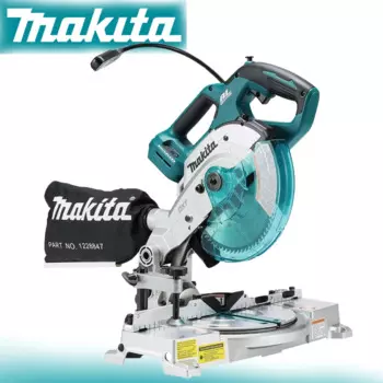 Makita DLS600Z 18 В LXT Компактная бесщеточная аккумуляторная торцовочная пила 165 мм Высокая производительность резки Автоматический электроинструмент с крутящим моментом