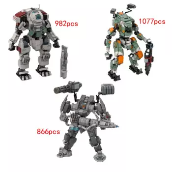Маленькая деталь, деталь 74288 68249, головоломка в сборе mecha, набор игрушек, модель орнамента