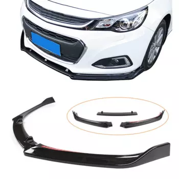 Malibu 2018 передний бампер спойлер для Chevrolet Malibu 2012 2013 2014 2015 2016 2017 2018 3 шт. авто автомобильные детали из АБС-пластика
