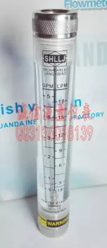 Манометр из нержавеющей стали для соединения труб, 0,5 ~ 5gpm 1,8 ~ 18LPM