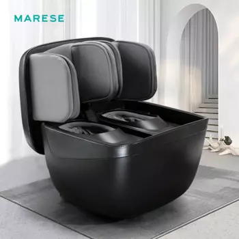 MARESE 2 в 1, массажер для ног и ног, складной османский компрессионный валик шиацу, вибрационный массаж с подогревом K68