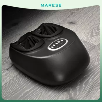 MARESE Shiatsu массажер для ног машина с терморазминающим воздушным компрессионным вибрационным массажем для подошвенного фасциита облегчение боли