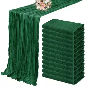 Марлевые дорожки для стола Sage Green, 10 шт.