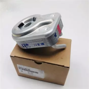 Масляный радиатор двигателя для HYUNDAI VELOSTER TURBO/для KIA FORTE KOUP TURBO 2013-2016 OEM 264102B730 26410-2B730
