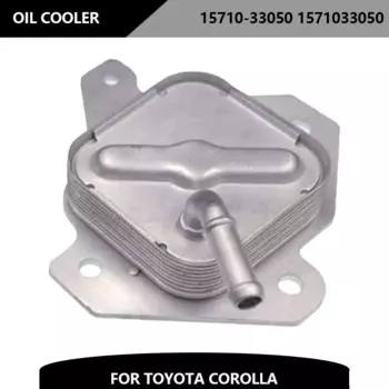 Масляный радиатор системы охлаждения 15710-33050 1571033050 Подходит для Toyota Corolla Yaris Auris Urban C. Ractis 1.4D 1ND VERSO-S HYBRID
