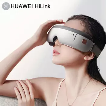 Массажер для глаз HUAWEI HiLink, массажер для лица для головы, электрические вибраторы, музыкальная маска, умные очки, инструмент для красоты