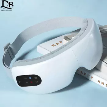 Массажер для глаз складной Аккумуляторный с зарядкой от USB и поддержкой Bluetooth
