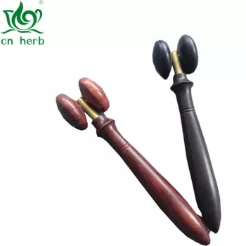 Массажер для пальцев CN Herb из фиолетового сандалового дерева, ролик из красного дерева для рук, носовой подошвы, Лимфатический массажный массажер для тела