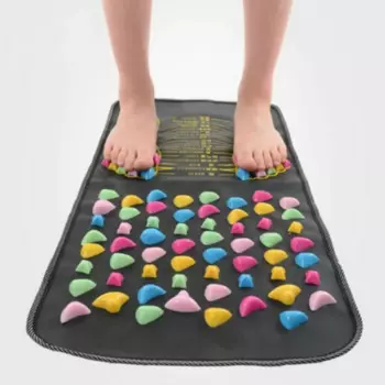 Массажный коврик Walk Stone, китайский рефлексологический коврик для облегчения боли в ногах, спа-мат для облегчения усталости мышц и нервов