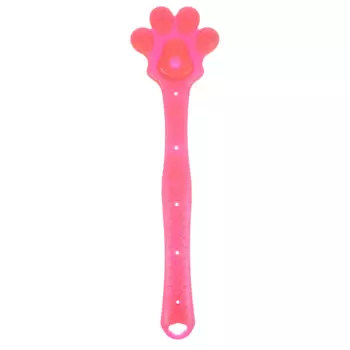 Массажный молоток для спины, массажер для тела, Beat Stick, инструмент для ракетки, практичный красный силикагель с царапинами