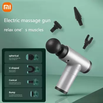 Массажный пистолет XIAOMI Mijia для расслабления мышц и глубоких тканей, массажер для динамической терапии, вибратор для формирования и облегчения боли, массажер для всего тела