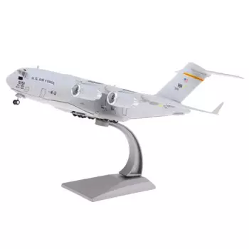 Масштаб 1/200, транспорт, отлитый под давлением военный самолет Globemaster III
