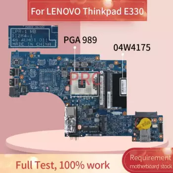 Материнская плата 04W4175 для ноутбука LENOVO Thinkpad E330 11284-1 SLJ8C PGA 989, материнская плата ноутбука