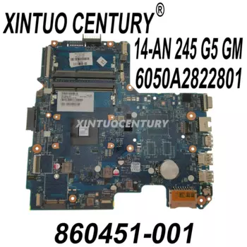 Материнская плата 6050a282201 EM7110, 860451-001 860451-001, для замены 601 814506-001, для ноутбуков HP Pavilion 245 G5 14