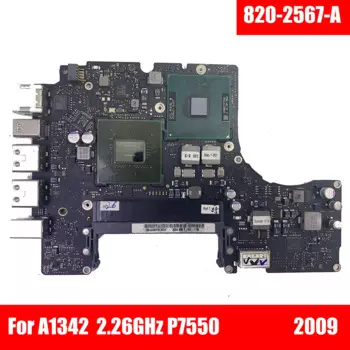Материнская плата A1342 для Macbook 13 ", основная плата A1342 2,26 ГГц P7550 2009 820-2567-A 820-2567-B, бесплатная доставка