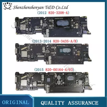 Материнская плата A1465 для ноутбука MacBook Air 11 ", основная плата A1465 820-3208-A 820-3435-A 820-00164-A/03 2012 2013 2014 2015 года