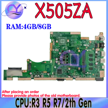 Материнская плата ASUS X505ZA X505Z F505Z K505Z A505Z RX505Z материнская плата для ноутбука R3 R5 R7 UMA RAM-4GB/8 ГБ 100% ТЕСТ ОК