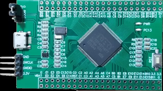 Материнская плата AT32F437VGT7 заменяет минимальную систему STM32 Yateli F427 VET6 макетная плата