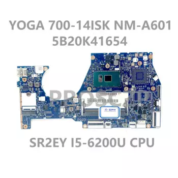 Материнская плата BYG43 для ноутбука YOGA 700-14ISK Yogo 700-14lSK с процессором SR2EY I5-6200U, 100% Протестировано