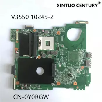 Материнская плата CN-0Y0RGW для DELL Vostro 3550 V3550, 10245-2, HM67, UMA, DDR3, 100%