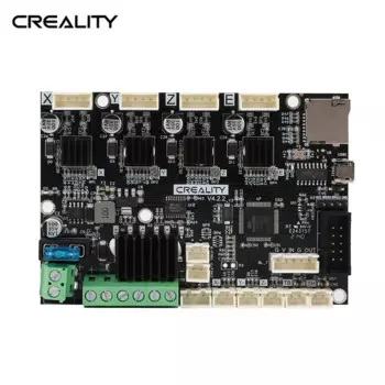 Материнская плата Creality 3D Printer, бесшумная материнская плата 32-битная TMC2208 V4.2.2 для телефона, V2 Neo Ender3 Max Neo