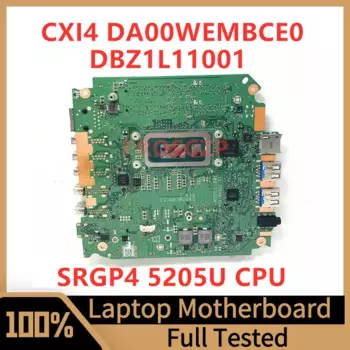 Материнская плата DA00WEMBCE0 для ноутбука Acer Chromebox CXI4, материнская плата DBZ1L11001 с процессором SRGP4 5205U 100%, полностью протестирована