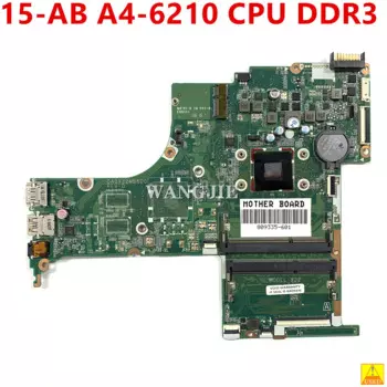 Материнская плата DA0X22MB6D0 X22 для ноутбука HP Pavilion Серии 15-AB 809335-501 809335-001 809335-601 с процессором A4-6210 DDR3