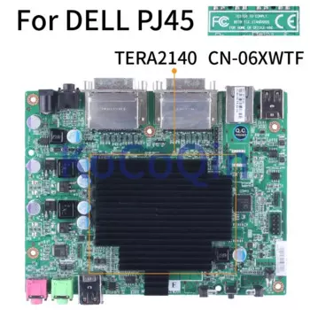Материнская плата DDR3 для ноутбука DELL PJ45 TERA2140 материнская плата для ноутбука 06XWTF 512M RAM