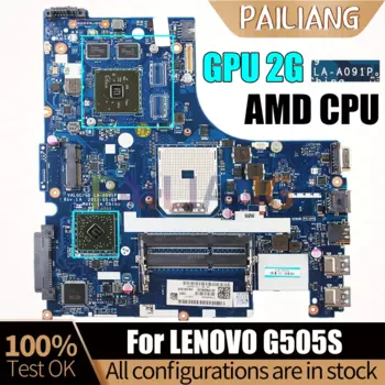 Материнская плата для LENOVO G505S, материнская плата для ноутбука, модель AMD CPU 216-0841000, 11S102500317Z, 11S90003241ZZ, материнская плата для ноутбука, полный тест