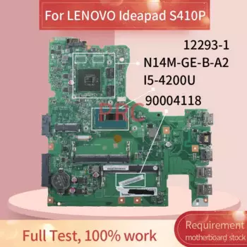 Материнская плата для LENOVO Ideapad S410P 90004118-1 SR170