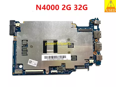 Материнская плата для Lenovo S130-11IGM 130S-11IGM с процессором N4000, 2 ГБ ОЗУ + 32 ГБ SSD 5B20R61504, используется, работает хорошо