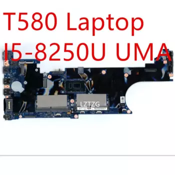 Материнская плата для Lenovo ThinkPad T580 17812-1, материнская плата для ноутбука, процессор I5-8250U UMA 01YR240, 100% протестировано, ОК