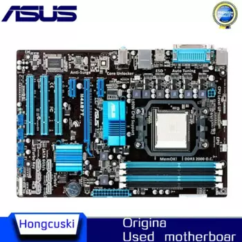 Материнская плата для настольного компьютера Asus M4A87T 870 Socket AM3 DDR3 USB2.0 SATA2 16G Оригинальная б/у материнская плата