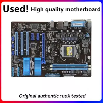 Материнская плата для настольного компьютера ASUS P8H61 LGA 1155 DDR3 16 ГБ для Intel H61 P8H61, материнская плата для настольного компьютера, используется SATA II