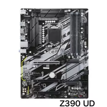 Материнская плата для настольных ПК Gigabyte Z390 UD Z390 LGA 1151, материнская плата DDR4 ATX, 100% протестирована, ОК, полностью работает, бесплатная доставка