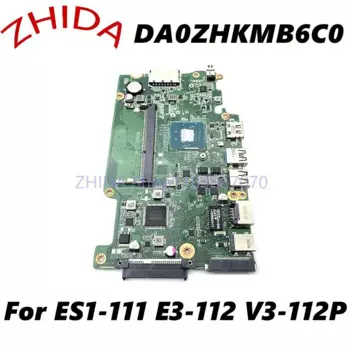 Материнская плата для ноутбука ACER Aspire ES1-111 E3-112, материнская плата NBMRK11001 NBMRL11001 DA0ZHKMB6C0 N2840 N2940, полный тест процессора