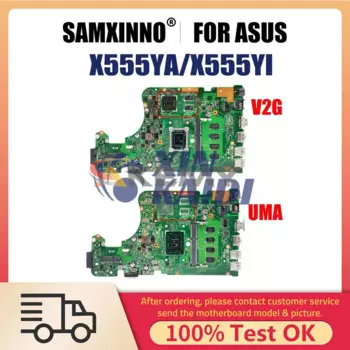 Материнская плата для ноутбука ASUS F555Y X555YI X555YA A555Y K555D X555Y X555D, материнская плата для ноутбука CPU E1 E2 A4 A6 A8 2G/4G-RAM
