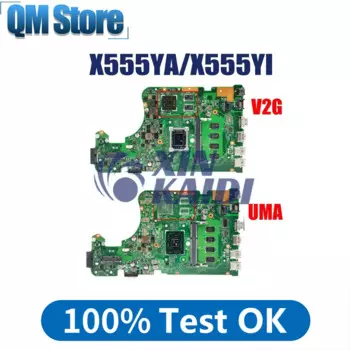 Материнская плата для ноутбука ASUS F555Y X555YI X555YA A555Y K555D X555Y X555D, материнская плата для ноутбука CPU E1 E2 A4 A6 A8 2G/4G-RAM