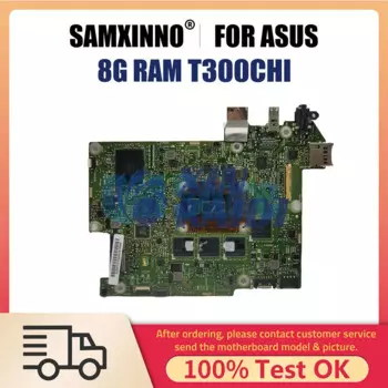 Материнская плата для ноутбука ASUS Transformer Book T300CHI T300 T300C, материнская плата для ноутбука, процессор M-5Y10, 8 ГБ ОЗУ, SSD, 128 ГБ, системная плата