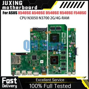 Материнская плата для ноутбука ASUS X540S X540SC A540SC D540SC R540SC F540SC, материнская плата для ноутбука, процессор N3050 N3700 2G 4G-RAM GT810M