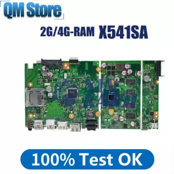 Материнская плата для ноутбука ASUS X541S F541S A541S, системная плата N3000 X541SA N3060 N3710 X5-E8000 CPU 2 Гб, системная плата 4GB-RAM