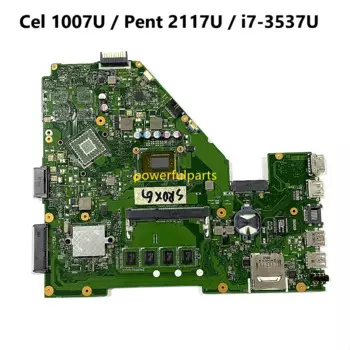 Материнская плата для ноутбука Asus X550CA X550CC 1007U 2117U i7-3537U, встроенный процессор, версия 2,0, идеально работает
