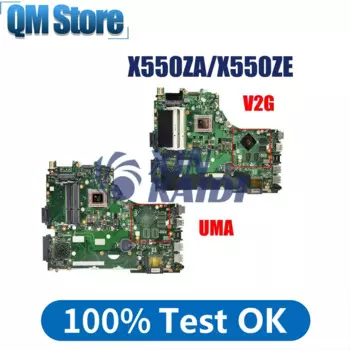 Материнская плата для ноутбука ASUS X550ZA X550ZE X550Z X750Z K550Z VM590Z A555Z X750DP материнская плата A8 A10 FX7600PF X7500P LVDS EDP