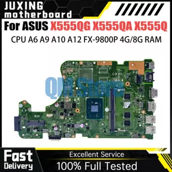 Материнская плата для ноутбука Asus X555QA X555Q X555B X555BP K555B X555BA