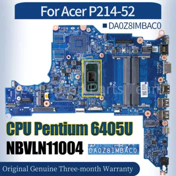 Материнская плата для ноутбука DA0Z8IMBAC0, NBVLN11004 SRGL2 Pentium 6405U 100%, полностью протестированная материнская плата для ноутбука